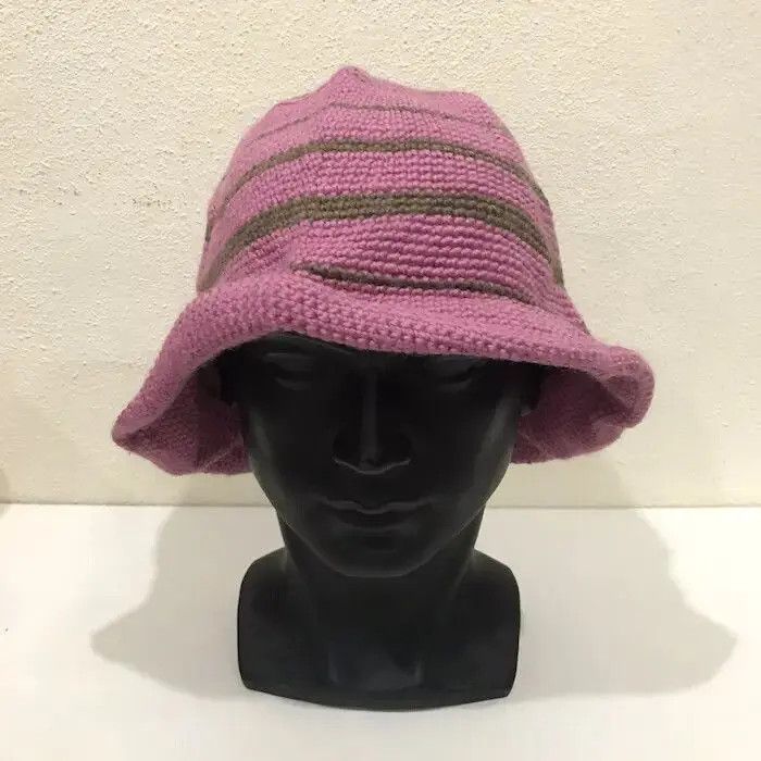 Japanese Brand Japanese Brand Knit Bucket Hat Size ONE SIZE - 2 Thumbnail