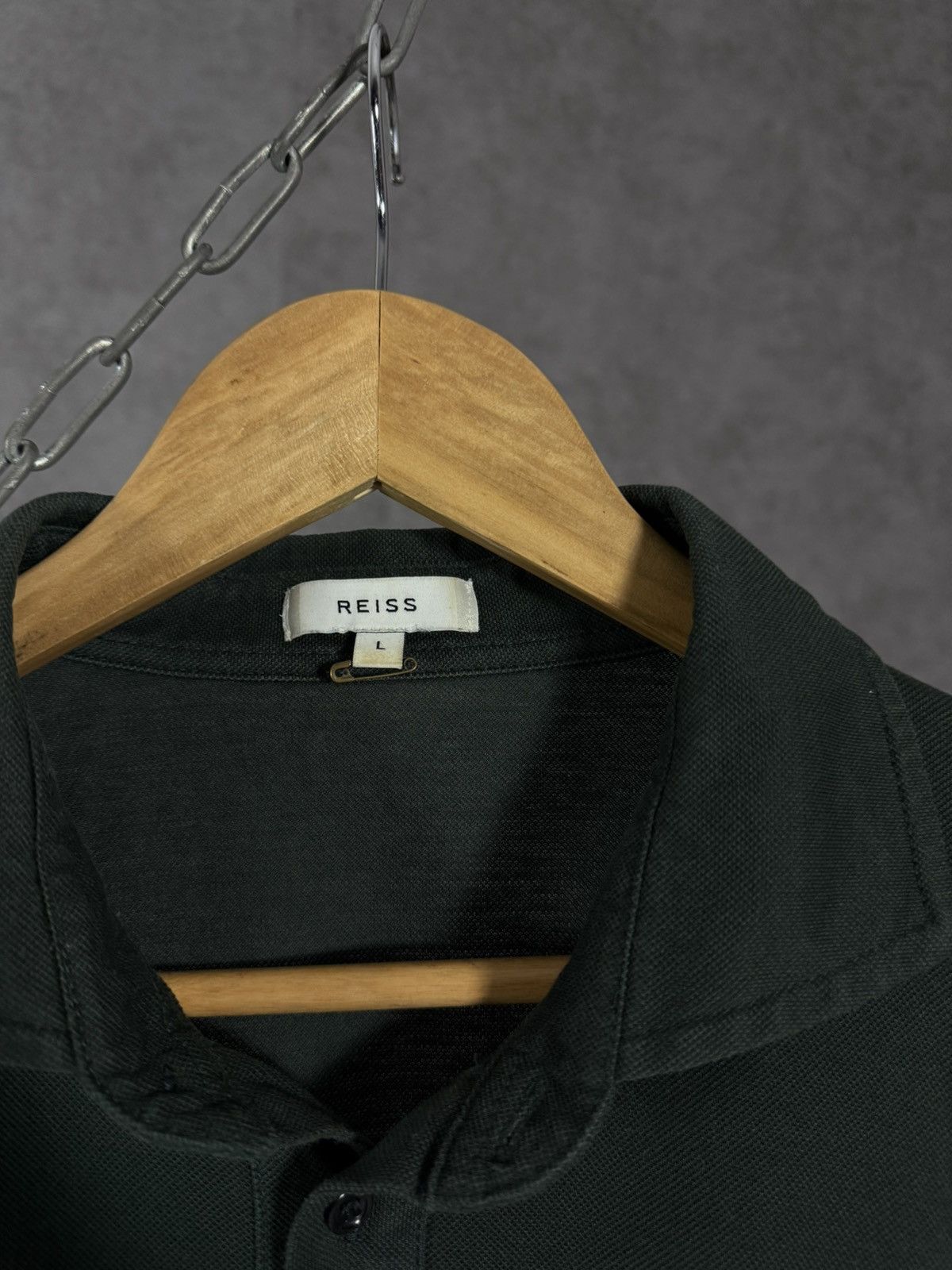 Reiss Reiss designer pocket polo longsleeve Size US L / EU 52-54 / 3 - 3 Thumbnail