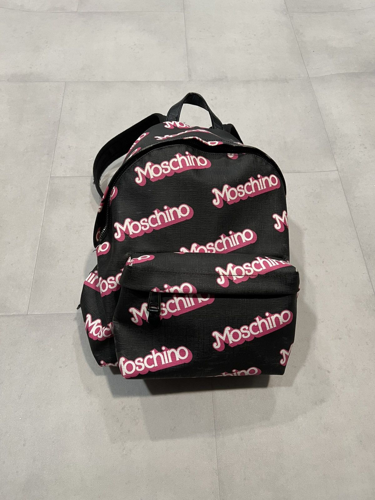 Moschino Moschino Barbie Monogram Backpack Size ONE SIZE - 1 Thumbnail