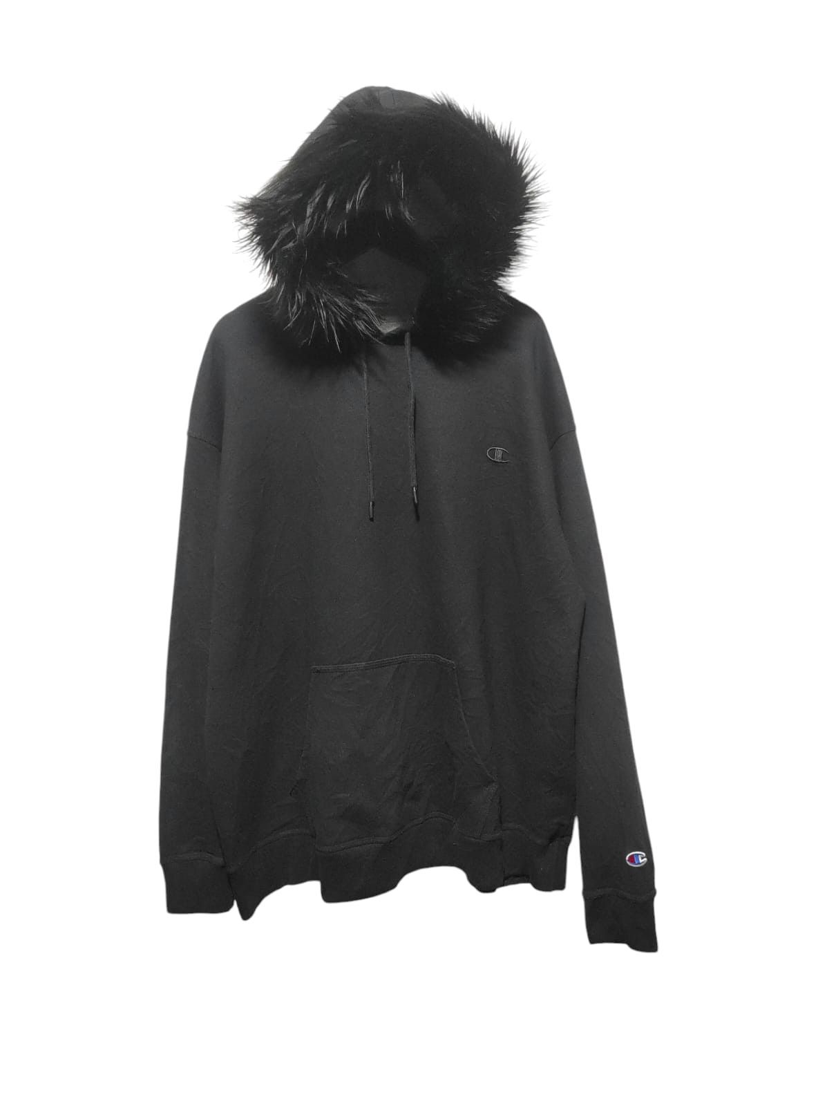 Hysteric Glamour Black Fur Hoodie IfSixWasNine LGB style Size US XXL / EU 58 / 5 - 1 Thumbnail