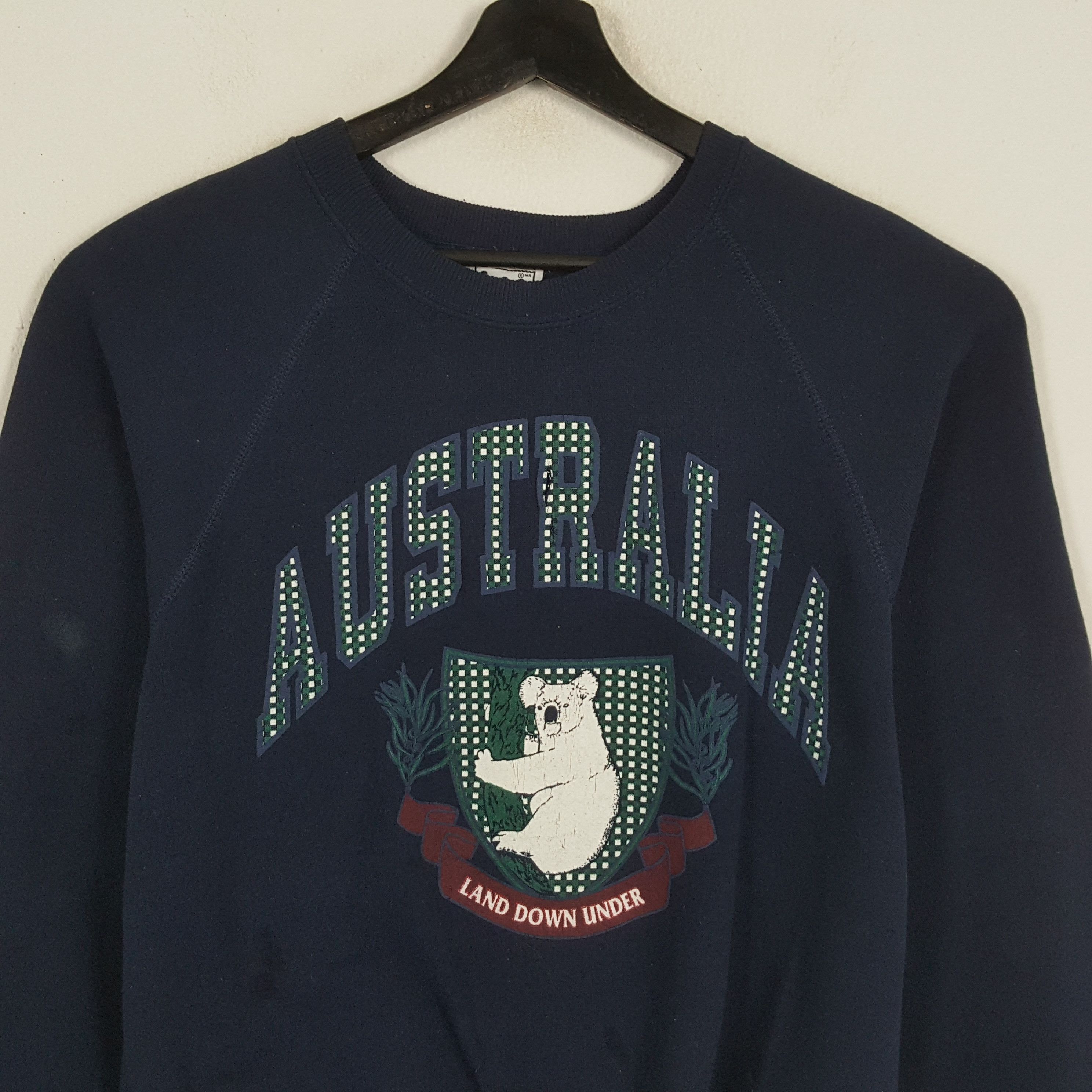 Lee × Vintage AUSTRALIA LAND DOWN UNDER Promo Style Sweatshirt Size US M / EU 48-50 / 2 - 2 Thumbnail