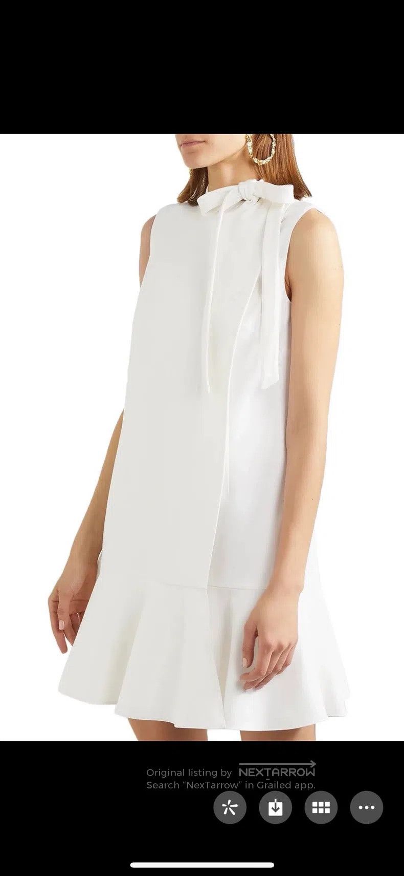 Valentino Valentino Sleeveless dress Size L / US 10 / IT 46 - 5 Thumbnail