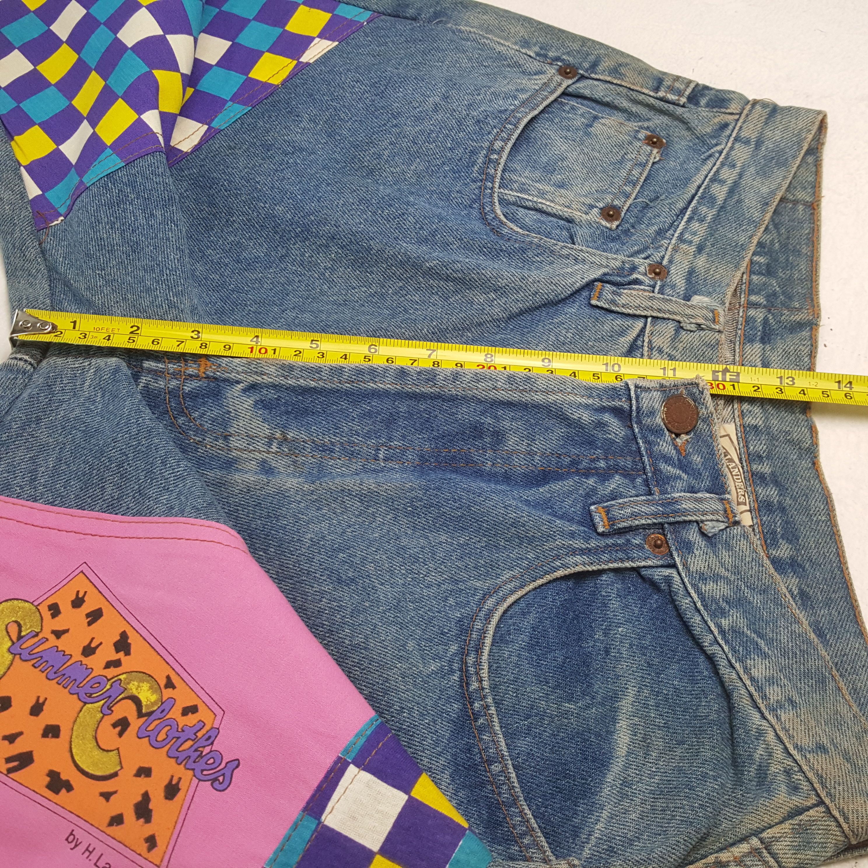 Vintage H Landers Fashion Style Jeans RR18 Size US 28 / EU 44 - 8 Thumbnail