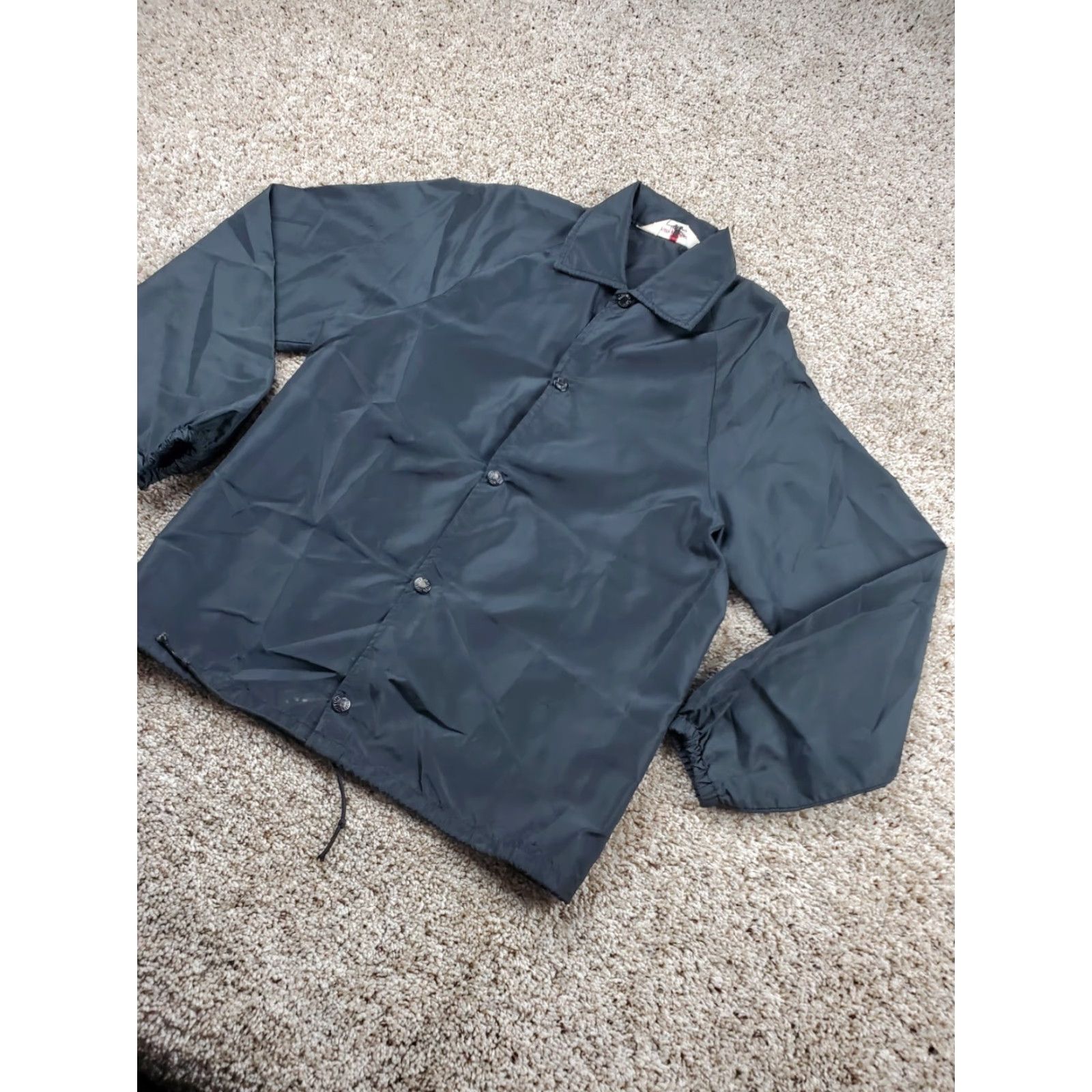 Vintage VINTAGE Duckster Sportswear Jacket Small Womens Nylon Black 1960s Casual Decade 60s USA Chula Vista Sportswear/Beach Girls Womens No extra words Size S / US 4 / IT 40 - 3 Thumbnail