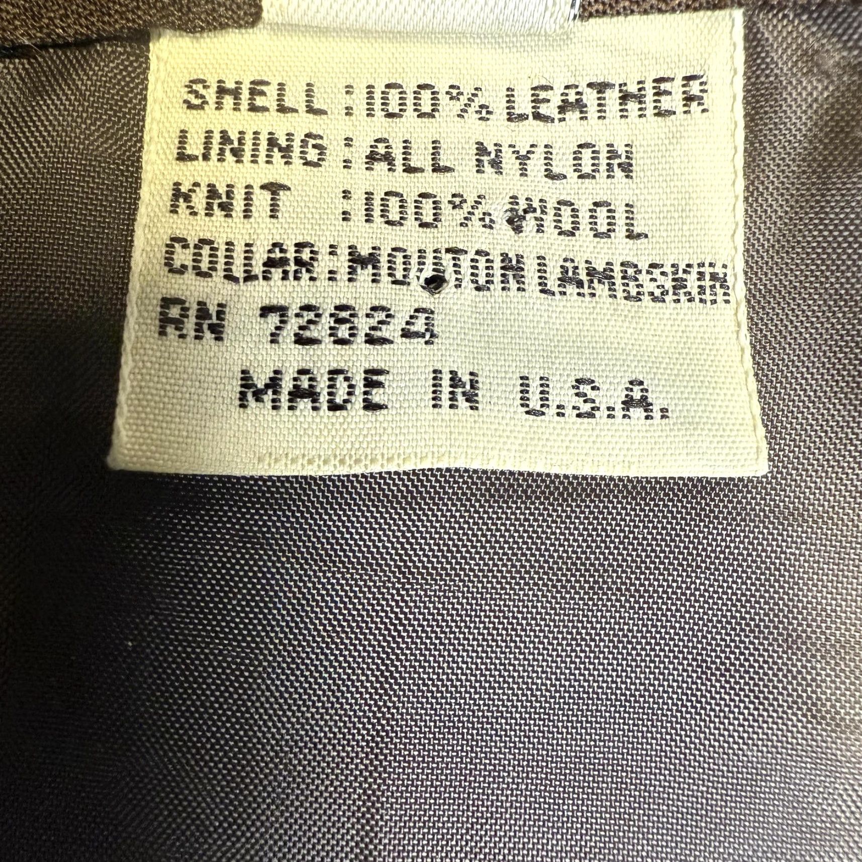 Vintage VINTAGE US NAVY G1 INTERMEDIATE FLIGHT JACKET Lambskin Wool Mouton Collar Men XXL Leather Bomber Jacket Coat Black Mens Size US XXL / EU 58 / 5 - 3 Thumbnail