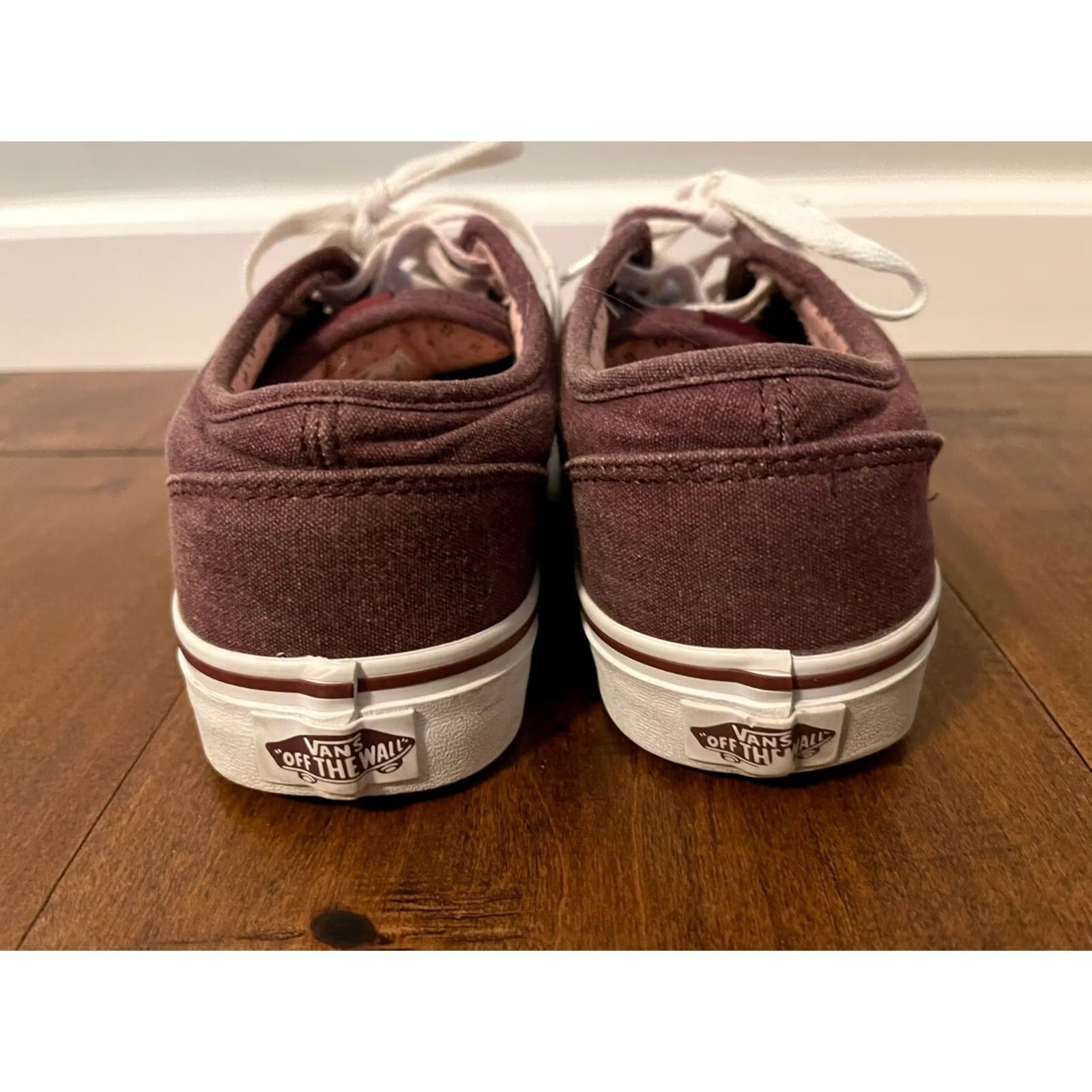Vans VANS Red Padded Tongue Low Top Lace Up Canvas Shoes Women's 8.5 TB4R Pastel Size XS / US 0-2 / IT 36-38 - 6 Thumbnail