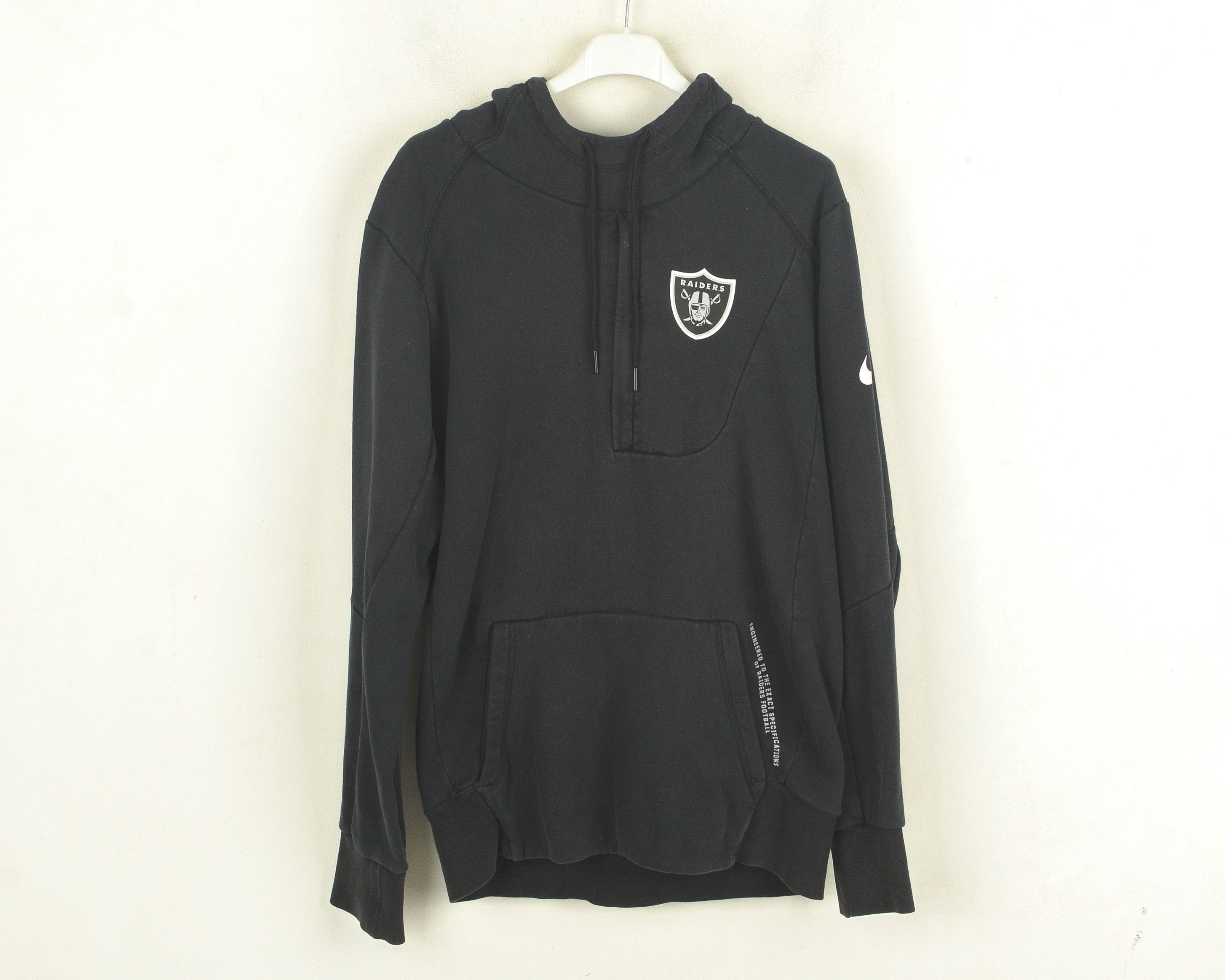 NFL Las Vegas RAIDERS Men S hoodie jumper pullover black Size US S / EU 44-46 / 1 - 1 Thumbnail