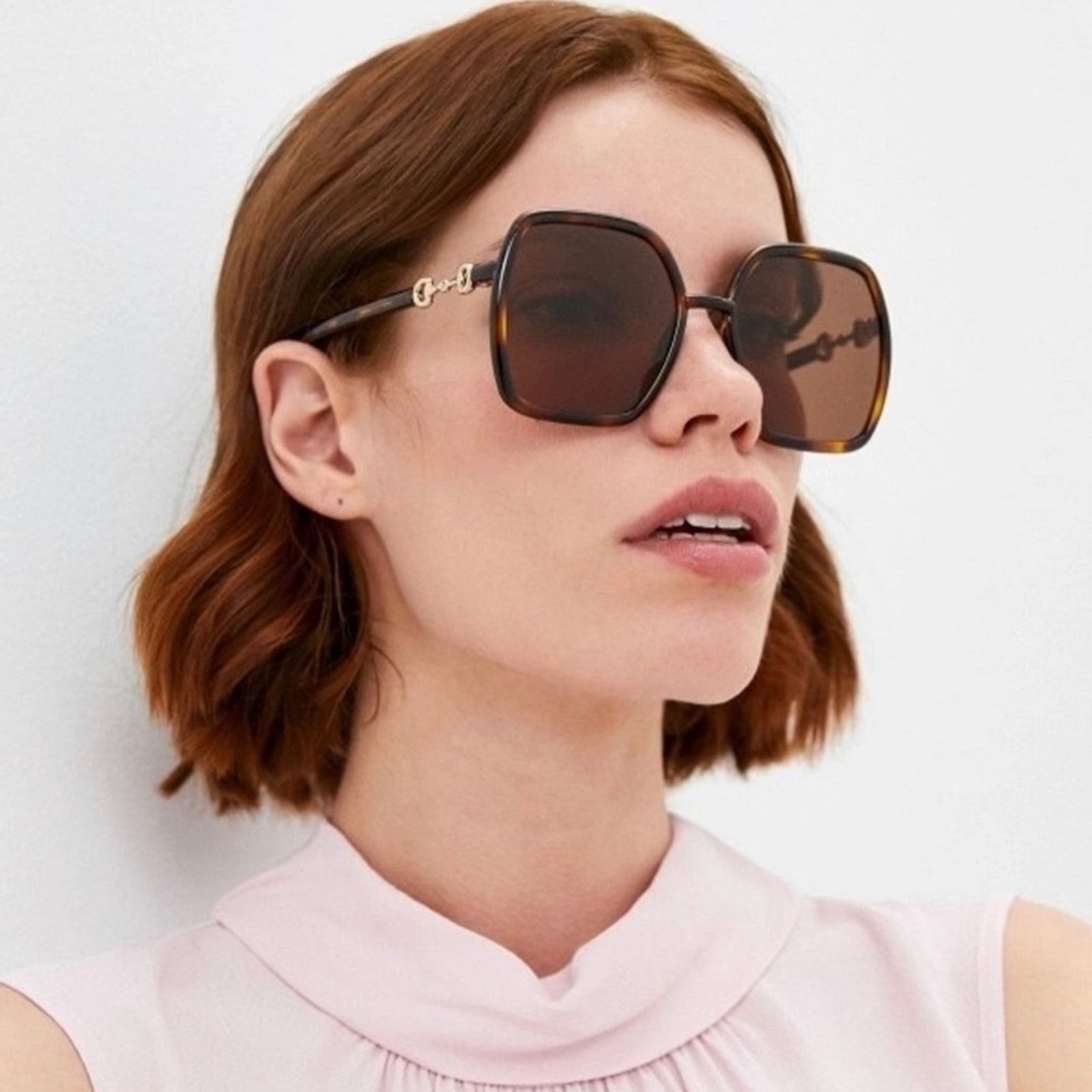 Gucci New! GUCCI Sunglasses GG0890S 002, Authentic Size ONE SIZE - 1 Thumbnail