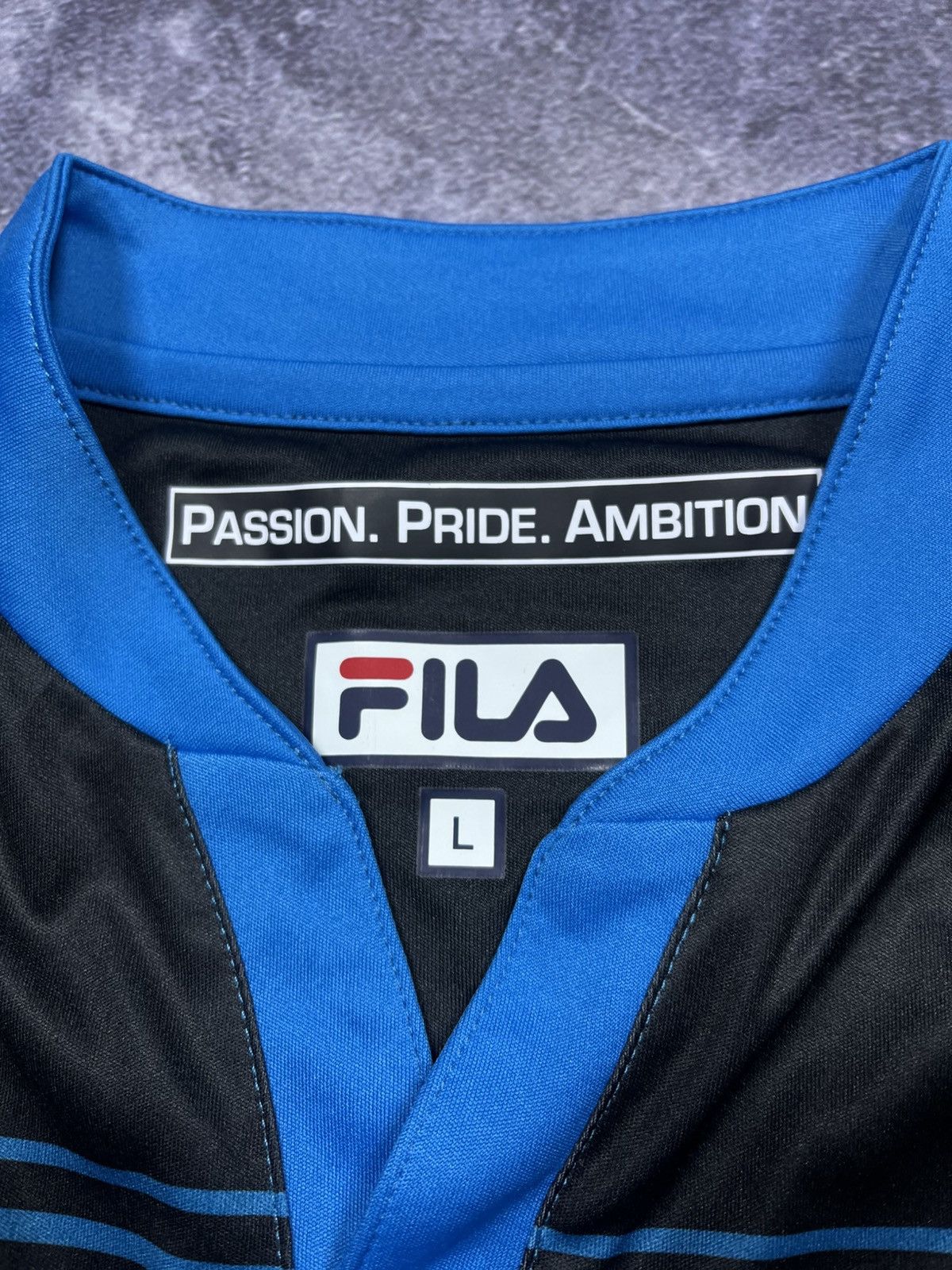 Fila Stevenage FC Tyre Pros Football Jersey Fila Home 2005 Size US L / EU 52-54 / 3 - 6 Thumbnail