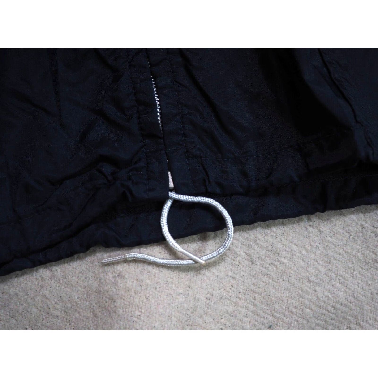 Vintage VINTAGE Gold Label Navy Blue Full Zip Hippy Nylon Windbreaker Jacket M Size US M / EU 48-50 / 2 - 7 Thumbnail