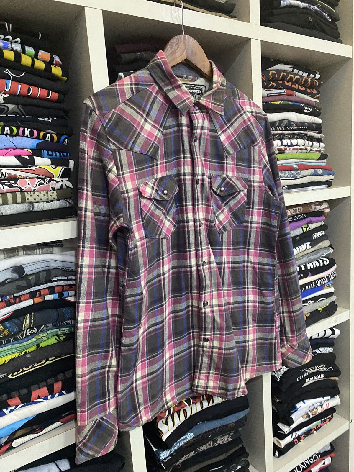 Flannel × Vintage Vintage Neutral Infinity Flannel Size US M / EU 48-50 / 2 - 4 Thumbnail