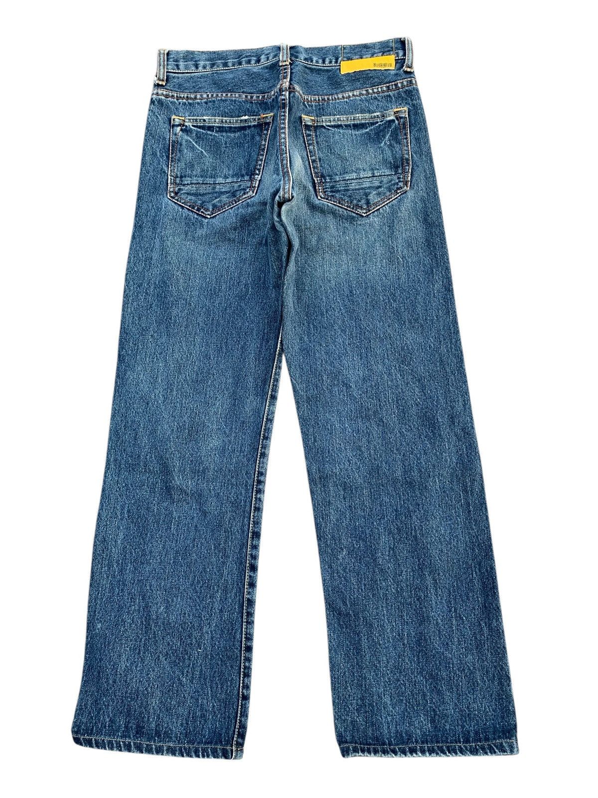 Kapital RUSH HOUR SELVEDGE JAPANESE RAW DISTRESSED DENIM Size US 30 / EU 46 - 4 Thumbnail