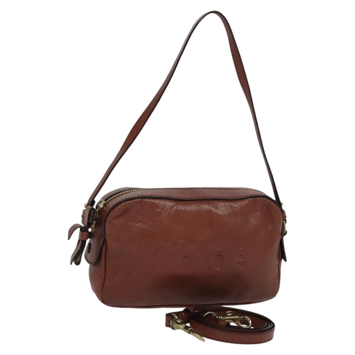 Chloe Chloe Shadow Shoulder Bag Leather Size ONE SIZE - 1 Thumbnail
