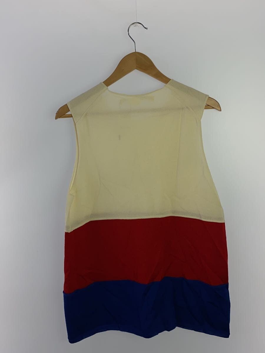 Comme des Garcons Reconstructed Striped Wool Knit Sweater Vest Size US M / EU 48-50 / 2 - 2 Thumbnail