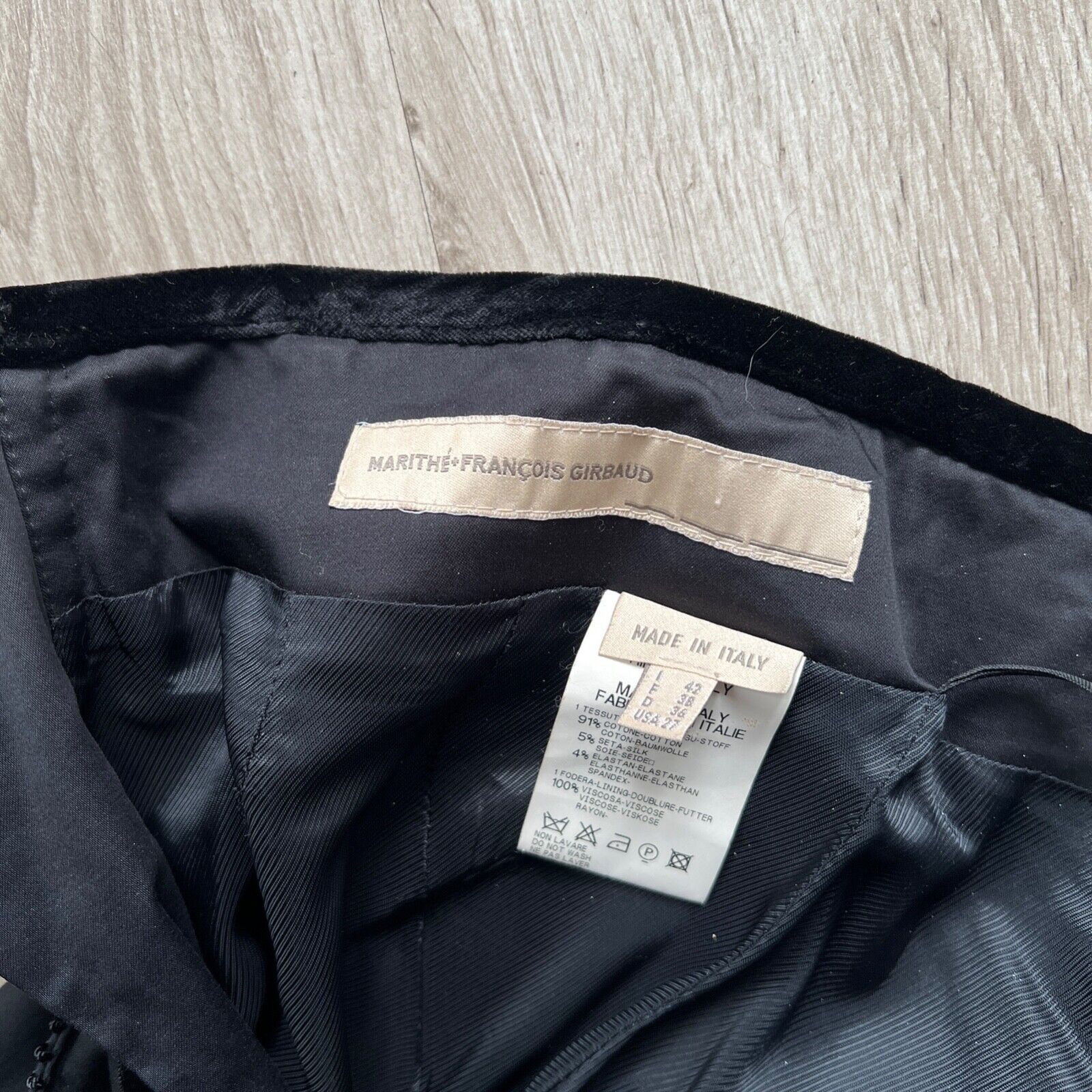 Marithe + Francois Girbaud Marithe Francois Girbaud Buddha Cotton Godet Skirt 8729AC Size 27" / US 4 / IT 40 - 6 Thumbnail