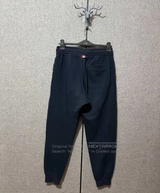 Thom Browne Thom Browne Navy Cotton Embroidered Casual Pants . Size US 27 - 2 Thumbnail