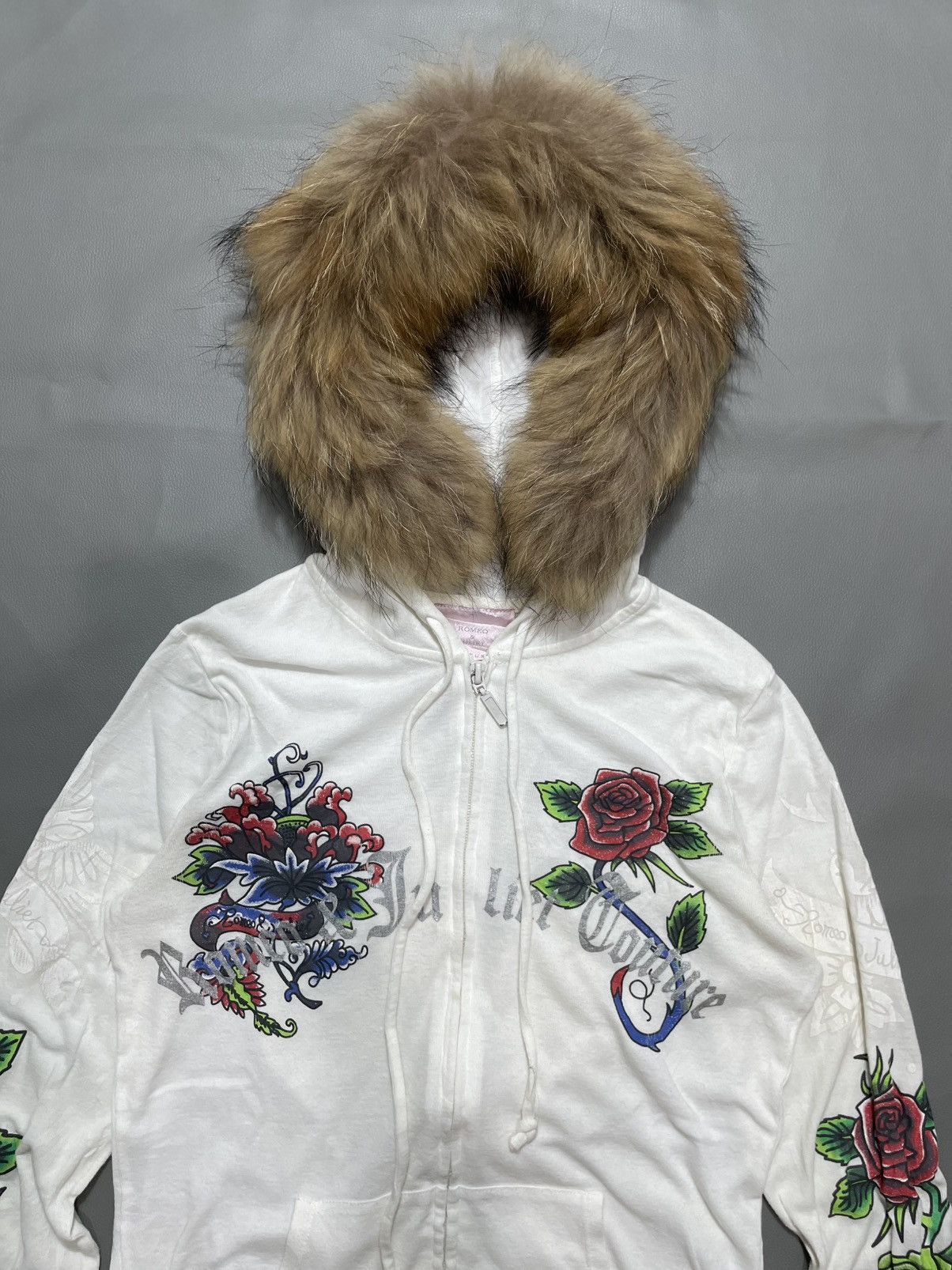 Hysteric Glamour Romeo & Juliet Zip Faux Fur Hoodie Size M / US 6-8 / IT 42-44 - 3 Thumbnail