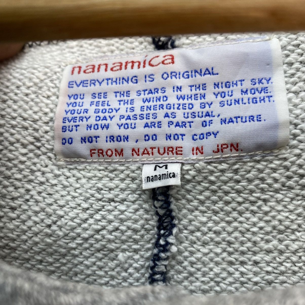 Nanamica 💥Nanamica Lonng Sleeve Half Button Down Pullover Sweatshirt Size US M / EU 48-50 / 2 - 5 Thumbnail