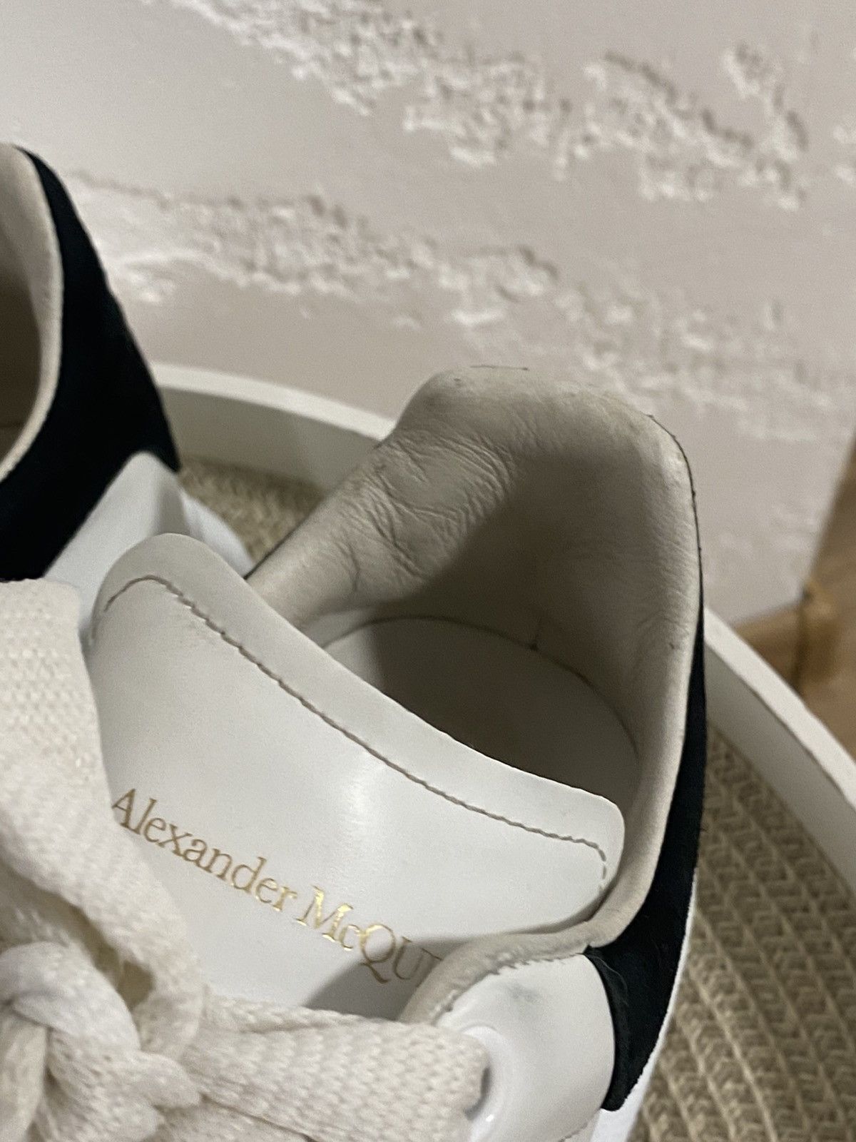 Alexander McQueen Alexander McQueen Oversized White Sneakers Size: 36 Size US 6 / IT 36 - 16 Thumbnail