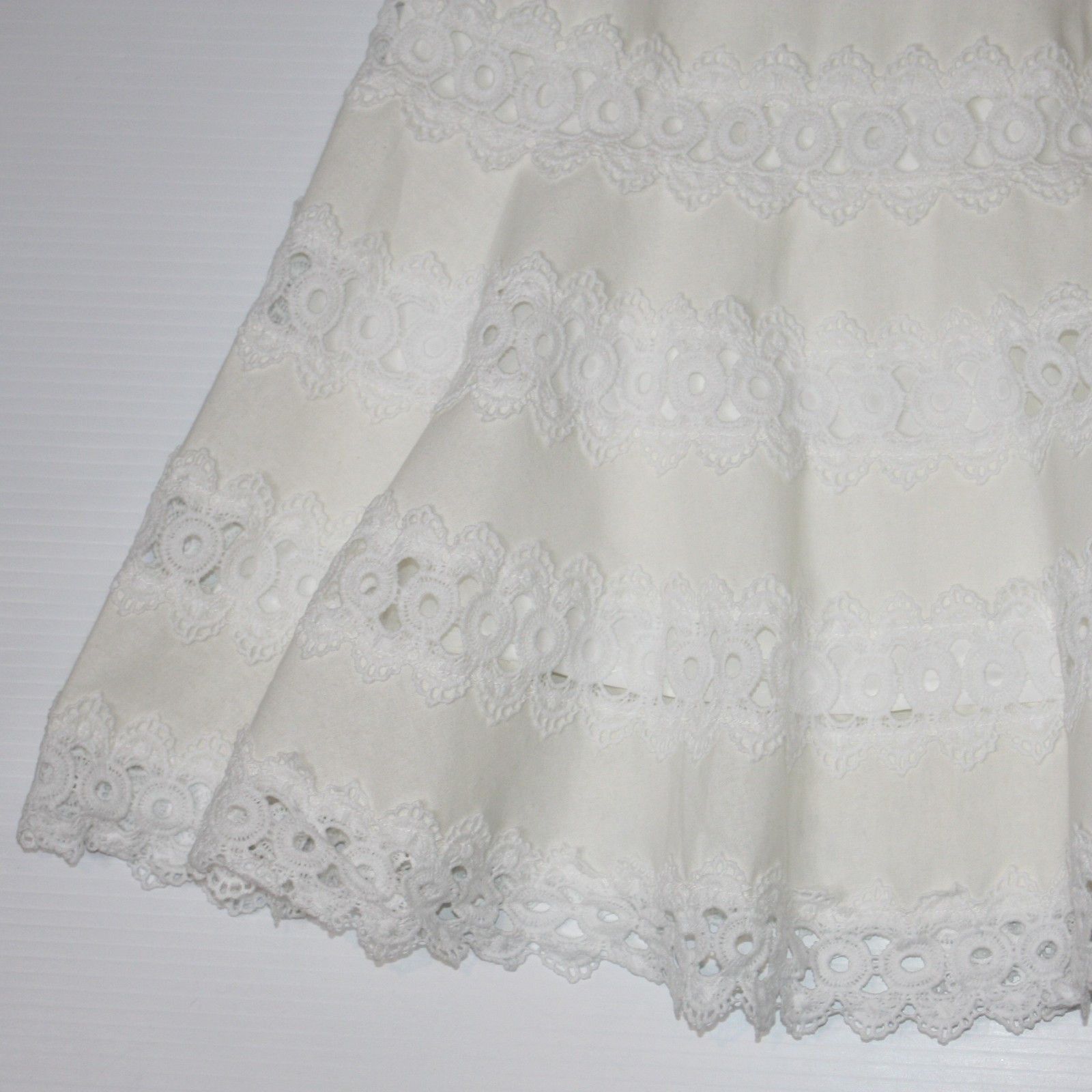Other Goodnight Macaroon 'Dolly' Crochet Tied Straps Dress NWT Size S / US 4 / IT 40 - 8 Thumbnail