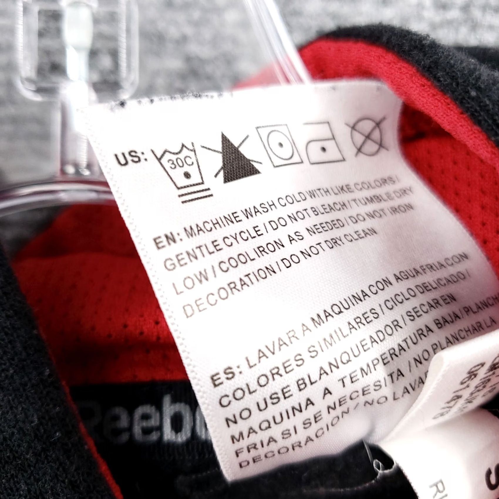 Reebok Reebok Hoodie Mens S Small Black Pullover Classic Logo Long Sleeve Sports Active Size US S / EU 44-46 / 1 - 5 Thumbnail
