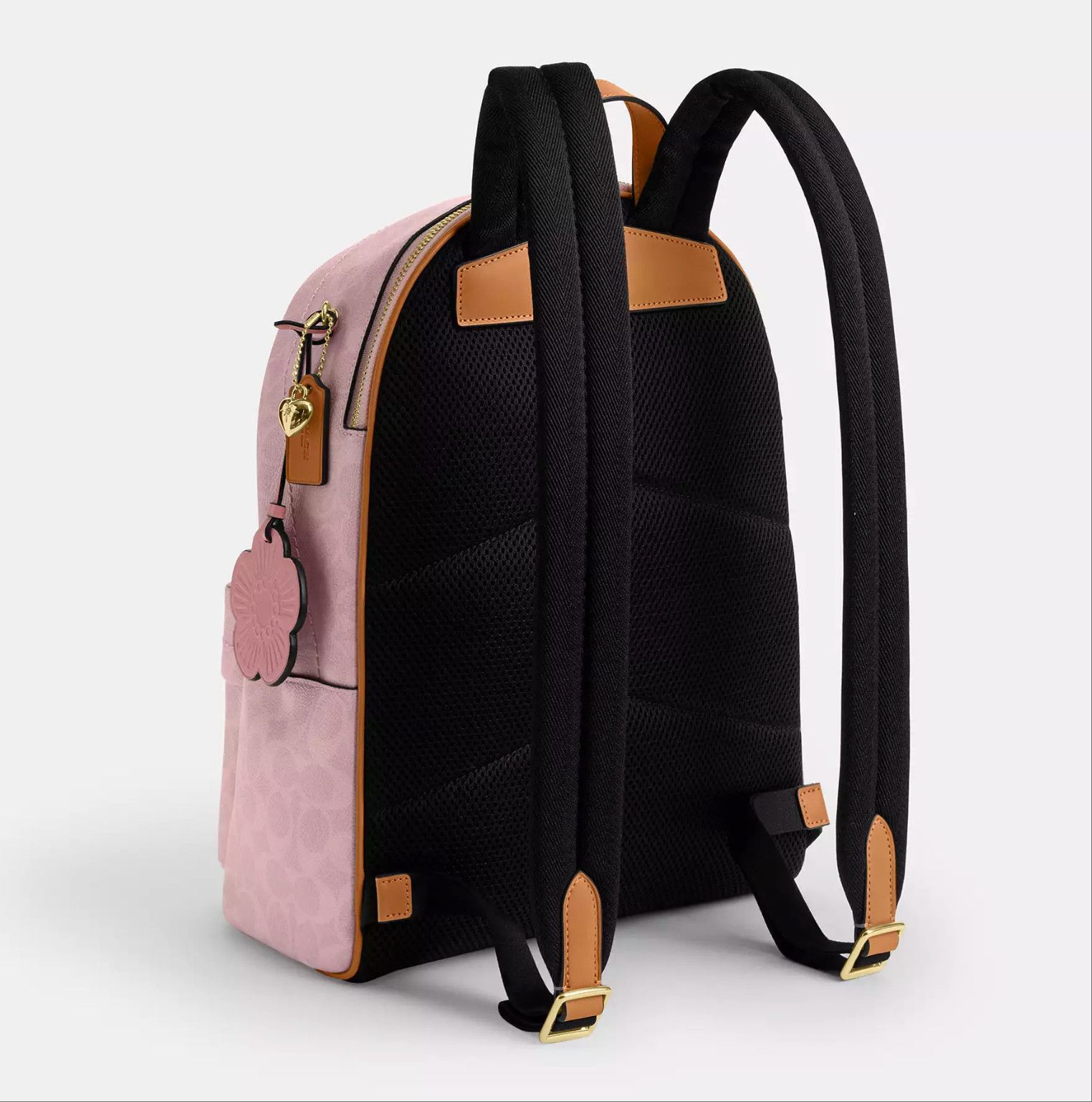 Coach Taylor Small Backpack In Signature Canvas With Charms CEF46 Size ONE SIZE - 8 Thumbnail