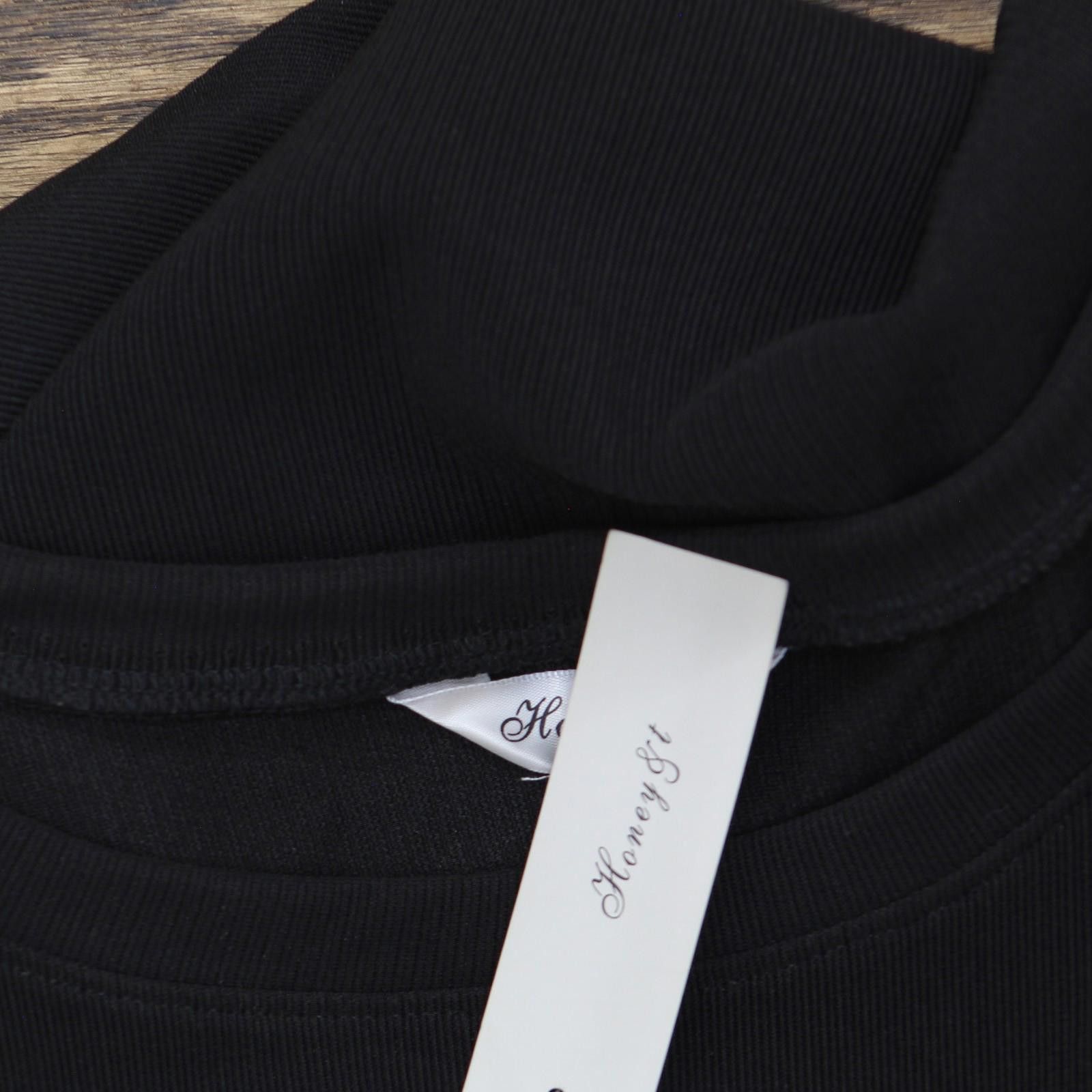 Other Nwt Honey & T Ruffle Cap Sleeve Plus Size Dress Black 1x Size XL / US 12-14 / IT 48-50 - 3 Thumbnail