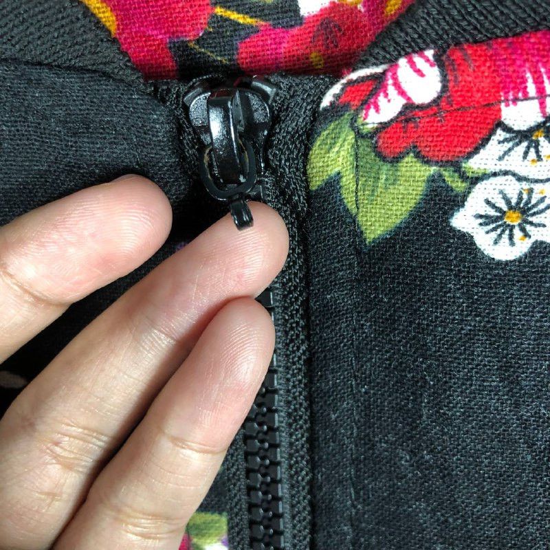 Japanese Brand × Vintage Vintage Mymstorm Floral Zipper Jacket Size M / US 6-8 / IT 42-44 - 8 Thumbnail