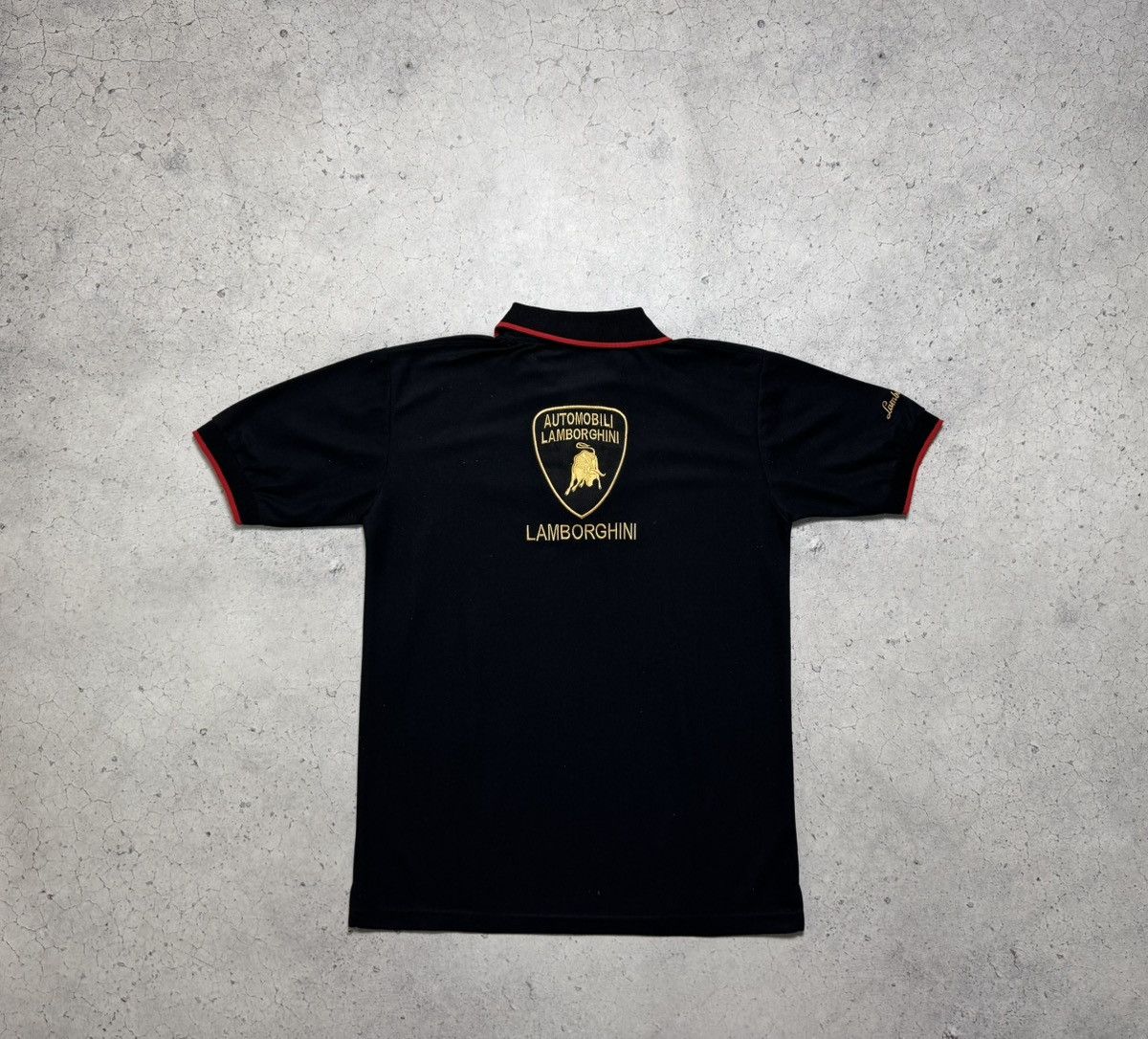 Lamborghini Lamborghini Racing Vintage Polo Shirt Black Size L Size US L / EU 52-54 / 3 - 9 Thumbnail