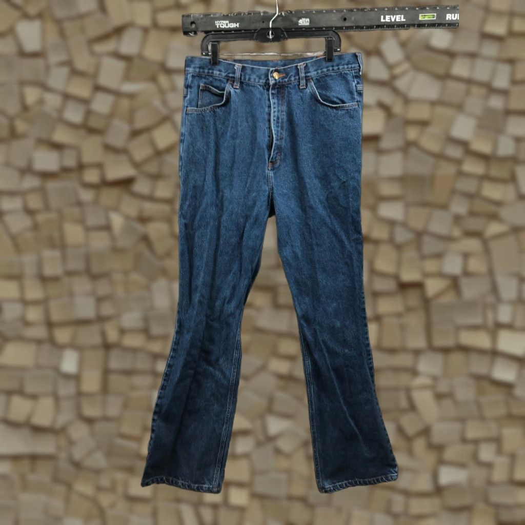 Denime Work N Sport Jeans Mens Straight Leg 36 Dark Blue Denim City 5-Pocket Jeans Mens Size US 36 / EU 52 - 1 Thumbnail