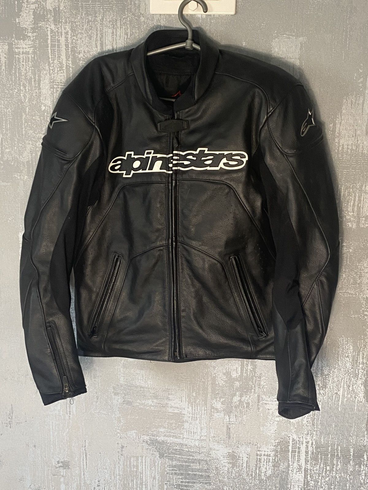 Alpinestars Vintage Aplinestars Skin Moto Racing Jacket Size 40-50 F1 Size US M / EU 48-50 / 2 - 1 Thumbnail