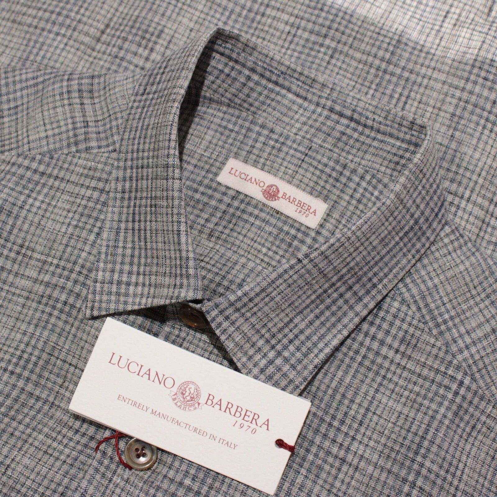 Luciano Barbera Luciano Barbera New with tags Shirt Size M US In Gray Size US M / EU 48-50 / 2 - 1 Thumbnail