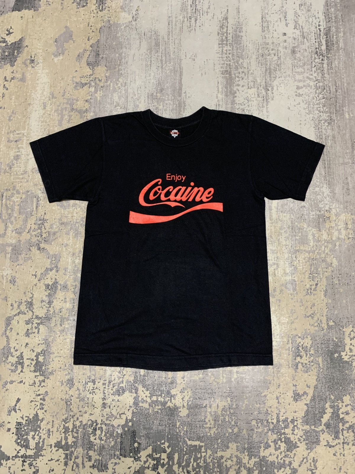 Other Vintage 00’s Enjoy Cocaine Die Away Dope Tee y2k Size US S / EU 44-46 / 1 - 1 Thumbnail