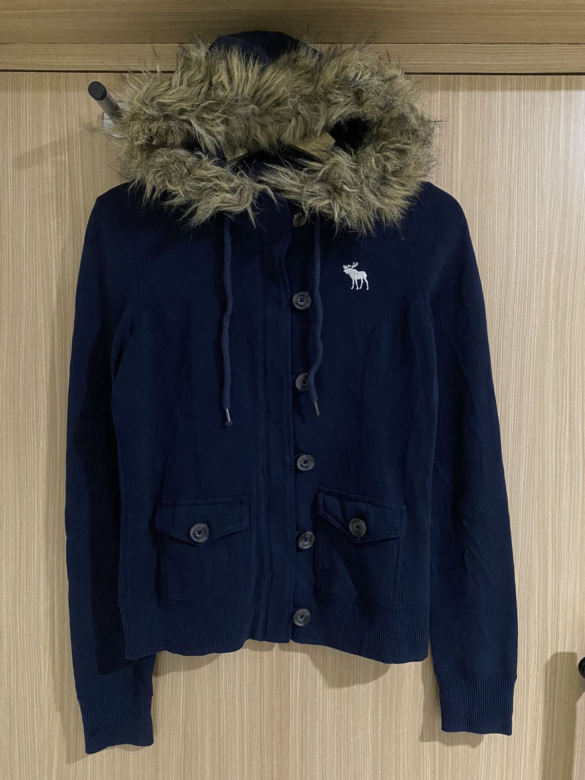 Abercrombie & Fitch × If Six Was Nine × Le Grande Bleu (L.G.B.) Abercrombie & fitch new york zip fur hoodie ifsixwasnine lgb Size US S / EU 44-46 / 1 - 9 Thumbnail