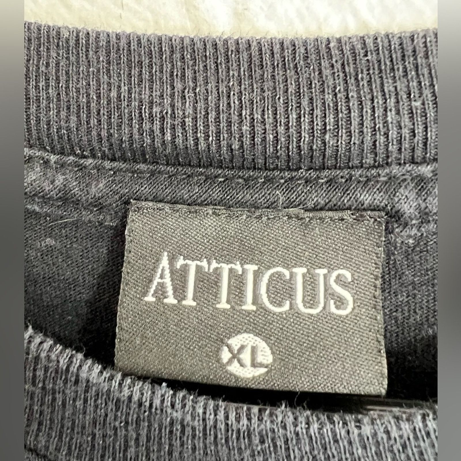 Atticus Vtg ATTICUS Brand Black T-shirt Blink 182 * RARE! Pop Punk🔥 Size US XL / EU 56 / 4 - 3 Thumbnail