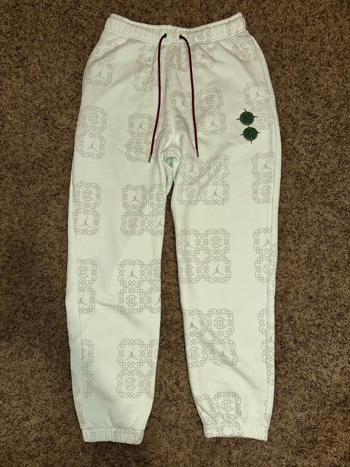 Nike Jordan Clot Jade Fleece Sweatpants Barely Size US 32 / EU 48 - 1 Thumbnail