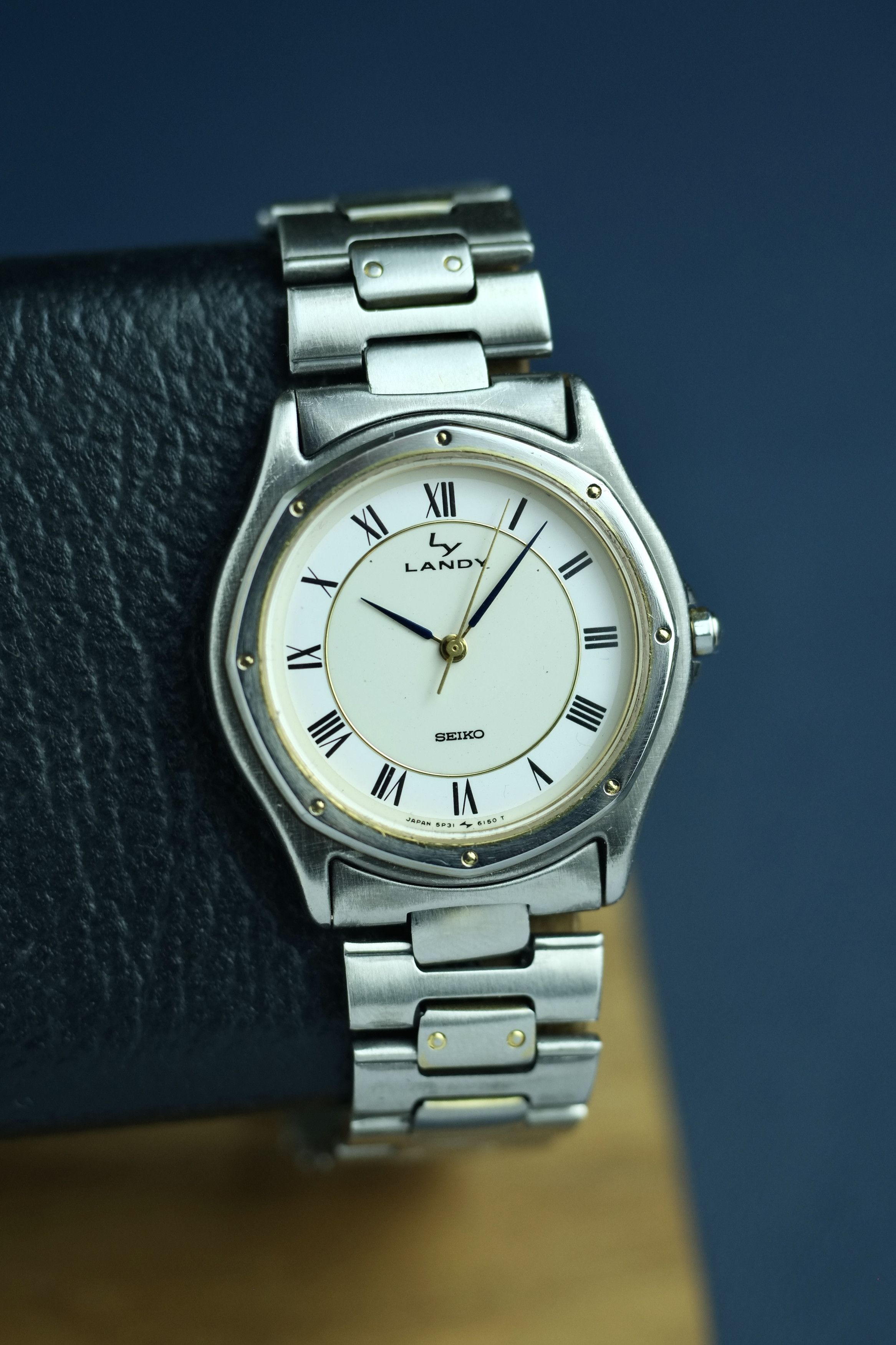 Seiko Seiko Santos Ronde Homage Landy 5P31 6130 from 80s Size 34 - 1 Thumbnail
