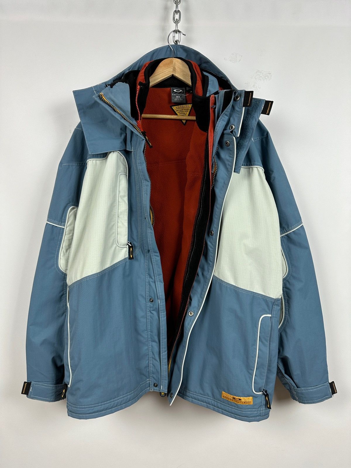 Oakley 00s Vintage Oakley Software 2 in 1 Gorpcore Technical Jacket Size US XL / EU 56 / 4 - 8 Thumbnail