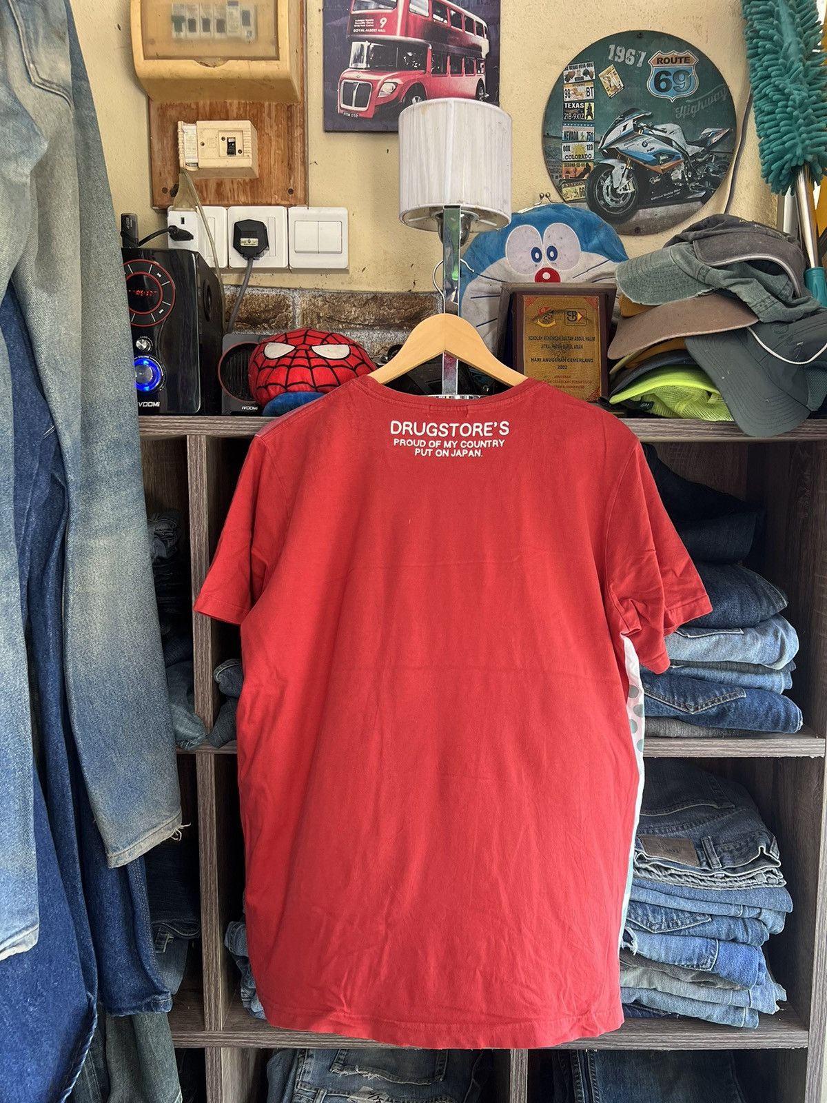 Japanese Brand 🔥Drugstore’s Fullprint Tee Size US L / EU 52-54 / 3 - 2 Thumbnail