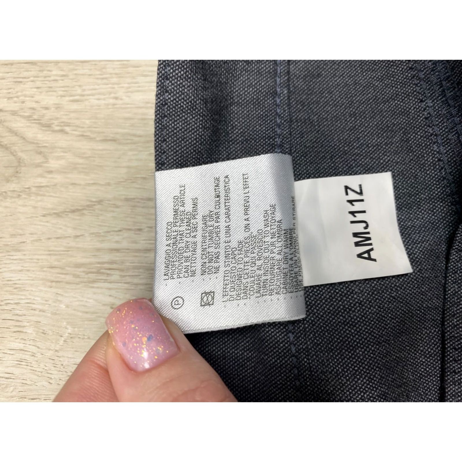Versace VINTAGE Versace Mens Chino Pants Wool Gray 36 Size US 36 / EU 52 - 7 Thumbnail