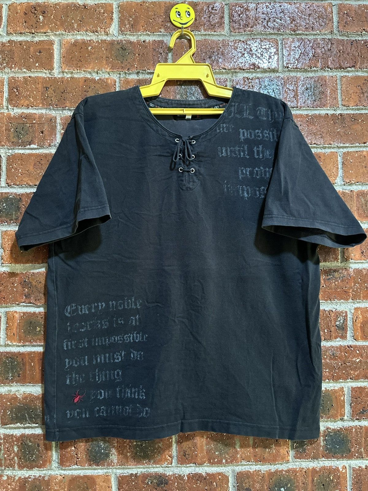 Japanese Brand Vintage Die Deep Faded Grunge Skatebaord Tee Size US L / EU 52-54 / 3 - 1 Thumbnail