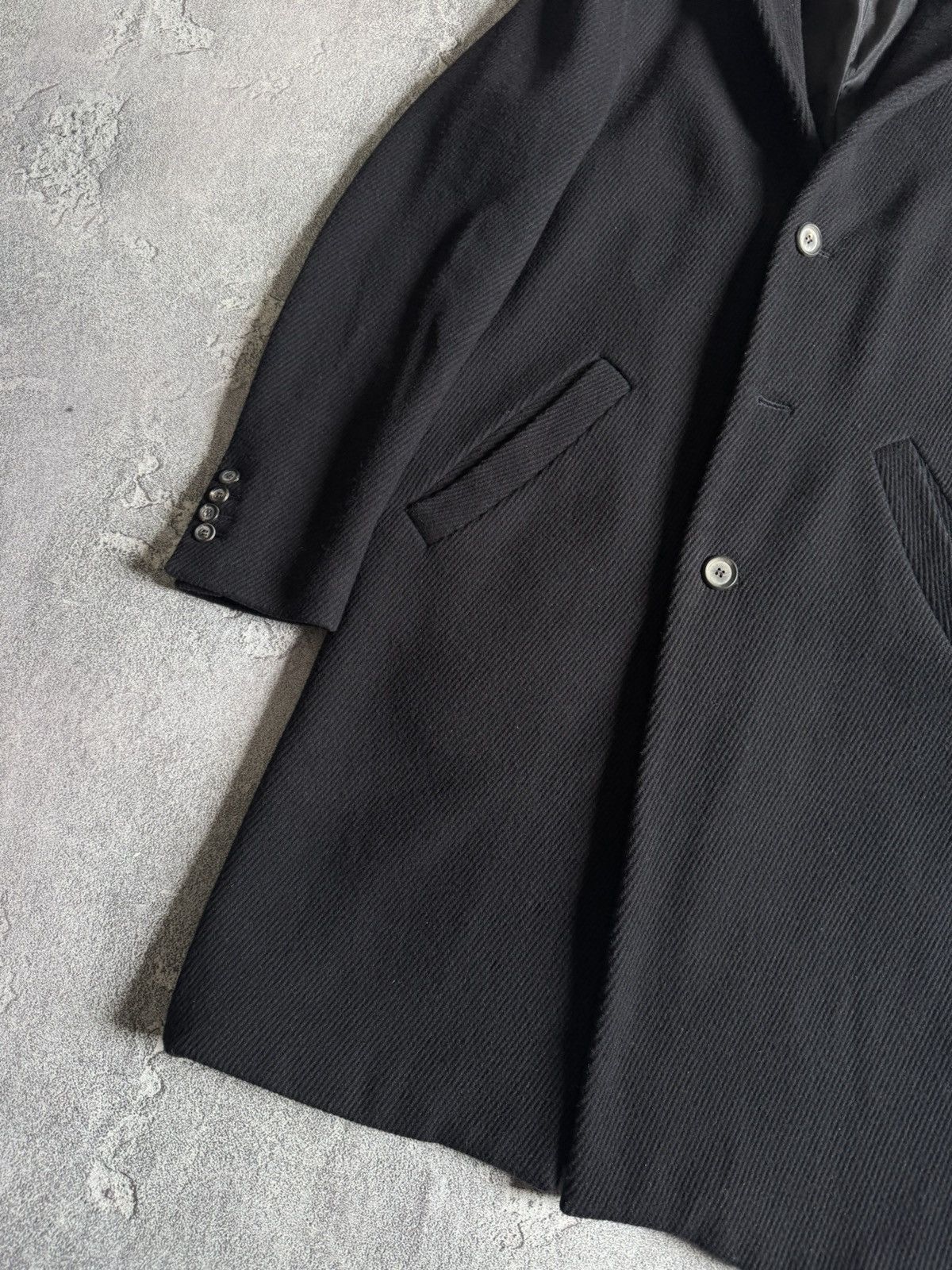 Axel Arigato × Designer Axel Arigato M button coat wool long jacket Japanese style Size US M / EU 48-50 / 2 - 7 Thumbnail