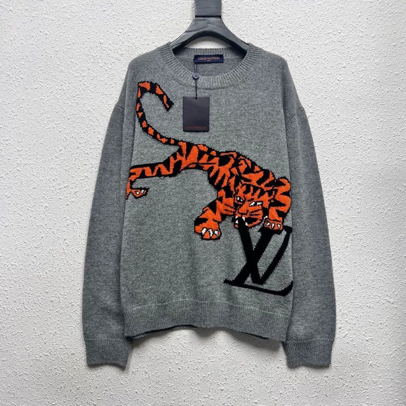 Louis Vuitton Louis Vuitton Downhill Tiger Cashmere Knitted Long Sleeve Size US M / EU 48-50 / 2 - 1 Thumbnail