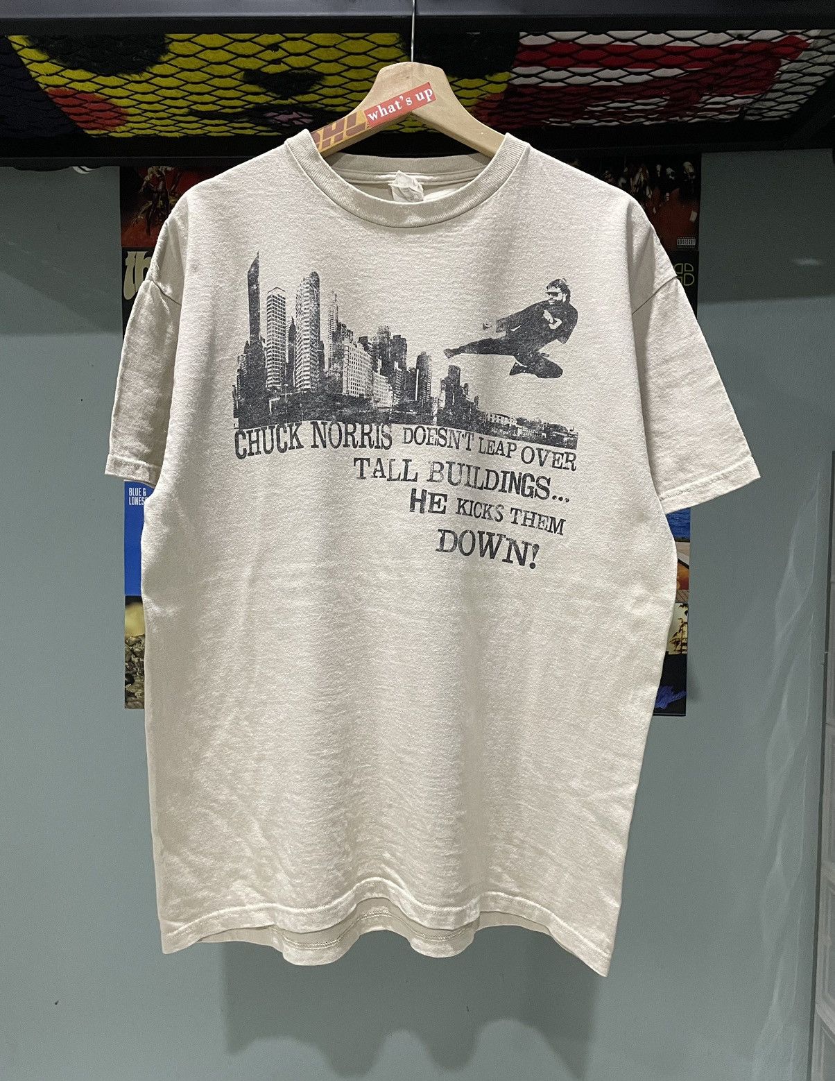 Vintage Vintage Chuck Norris Hollywood Actor Movie Tee Size US L / EU 52-54 / 3 - 1 Thumbnail
