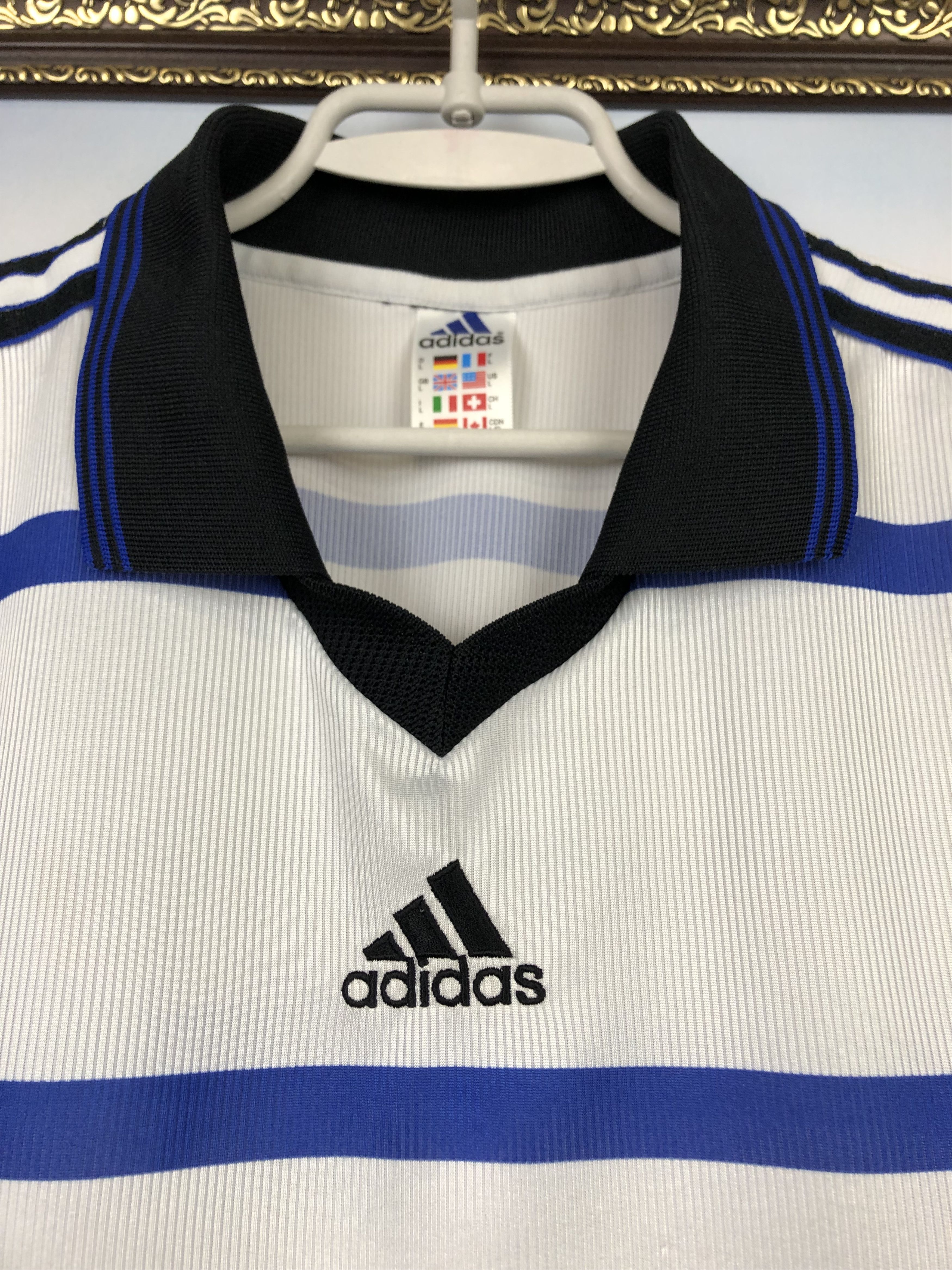 Vintage 90's Adidas Football Template Shirt Soccer Jersey