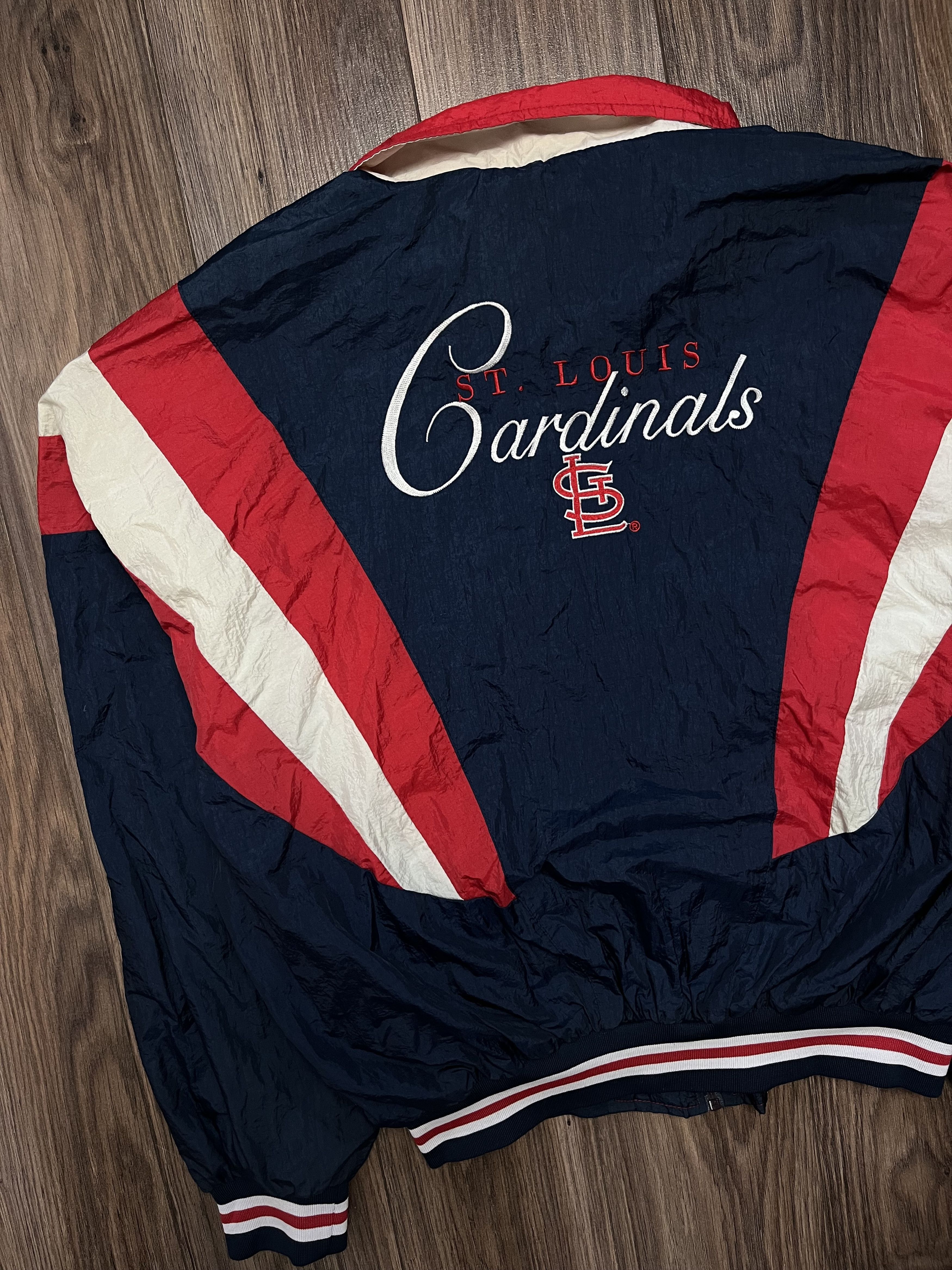 MLB × Vintage Vintage 90s St. Louis Cardinals Retro Jacket Made in Korea Size US XL / EU 56 / 4 - 11 Thumbnail