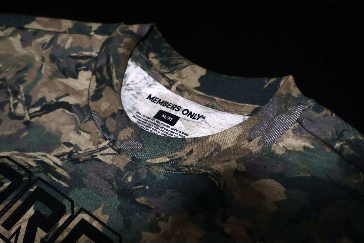 Members Only Orbit Stellar Graphic Camo Tee – Oversized Y2K Style Shirt Size US M / EU 48-50 / 2 - 4 Thumbnail