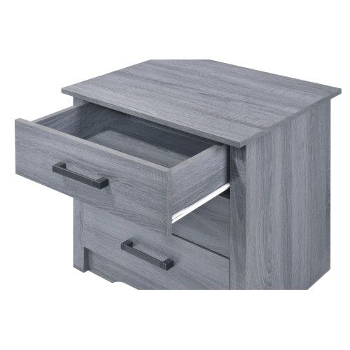 Designer × Homemade Glory Furniture Hudson G026-N RTA Nightstand , Gray Size US L / EU 52-54 / 3 - 8 Thumbnail