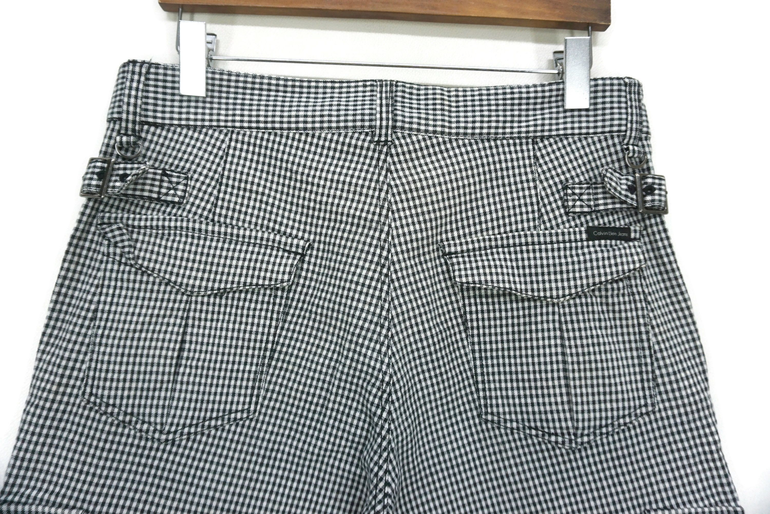 Calvin Klein CK Pants Size W34xL31 Checkered Tactical Golf Cargo Pants Size US 34 / EU 50 - 7 Thumbnail