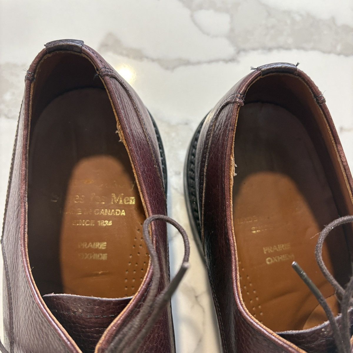 Dack's Vintage Dack’s Oxhide Leather Derby Shoes Size US 8.5 / EU 41-42 - 6 Thumbnail